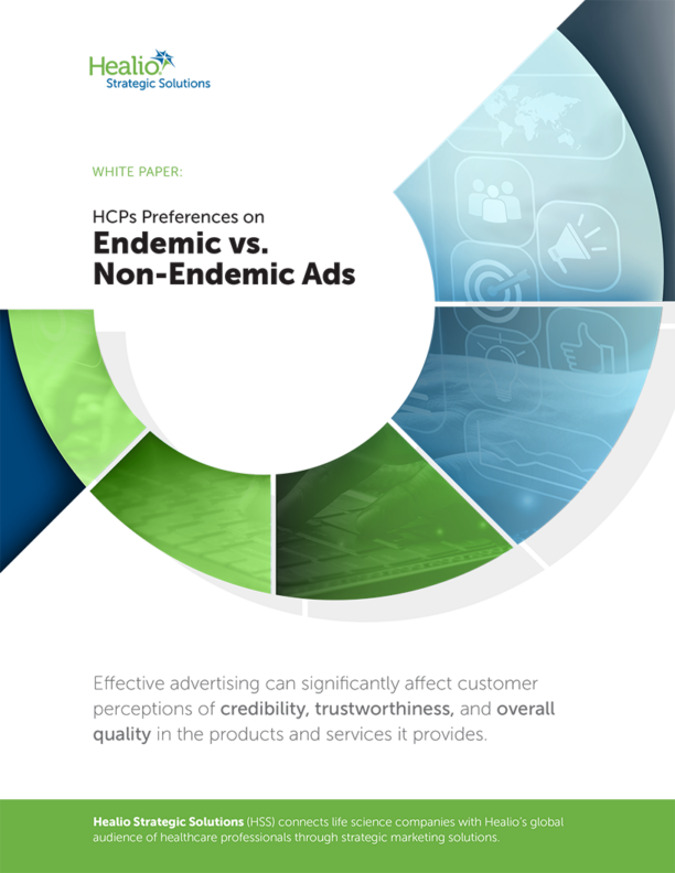 Whitepaper: HCPs Preferences on Endemic vs.Non-Endemic Ads Cover