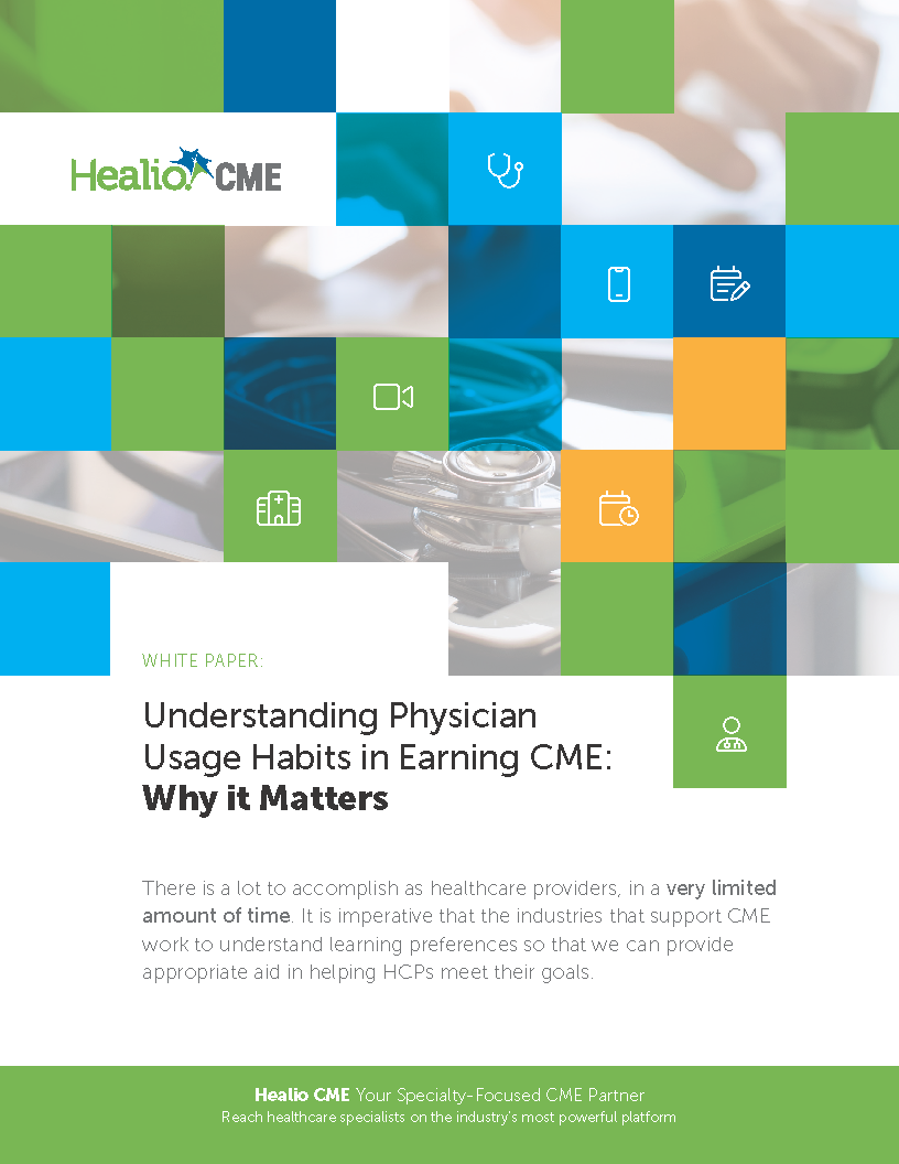 Understanding Physician Usage Habits in Earning CME: Why it Matters